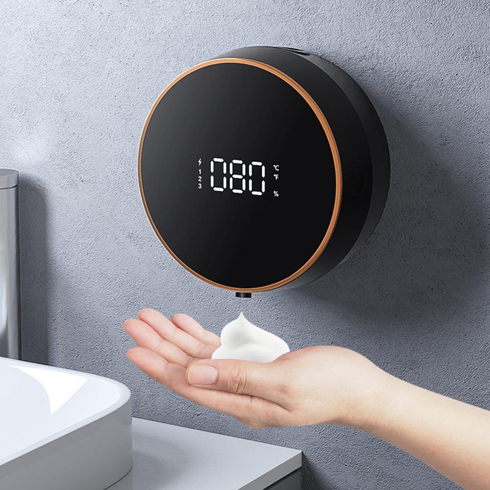 Sleek Automatic Soap Dispenser for Modern Bathroom or Kitchen