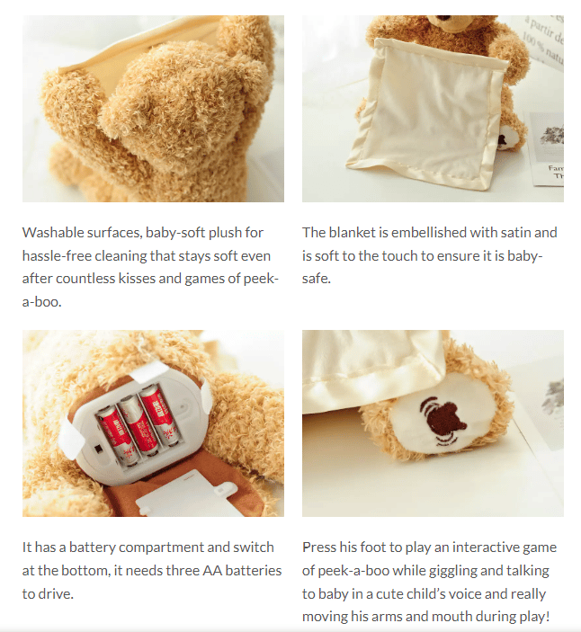 CozyNest™ - Smoothing Mood Plush Bear