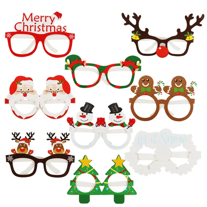 Festive Holiday Glassware Set – Cheerful Christmas Drinkware