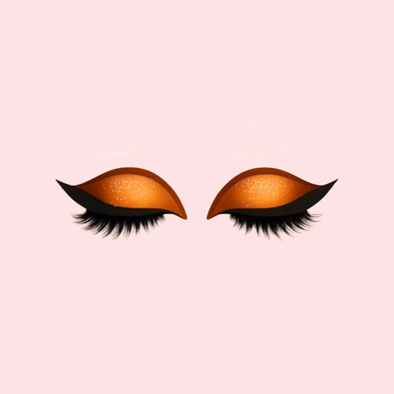 3-in-1 Eyeshadow, Eyeliner, and Eyelash Sticker Set for Instant Glam