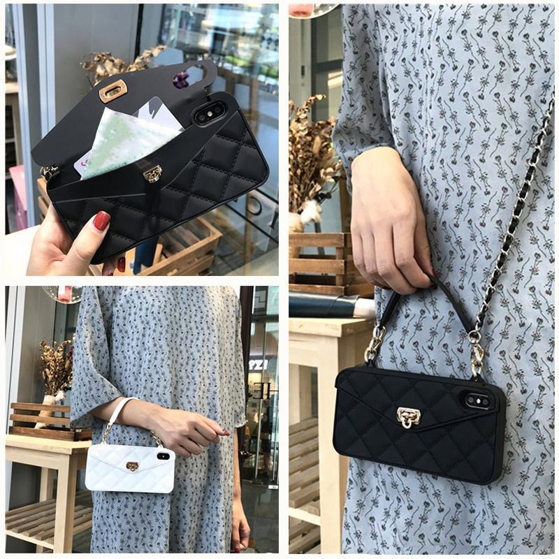 Chic Chain Strap Handbag Phone Case