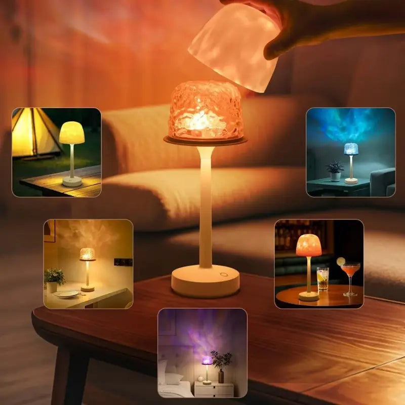 Lumnaira™ - Water Wave Flame Effect Mood Lamp