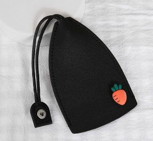 Sleek Leather Key Holder Case Organizer