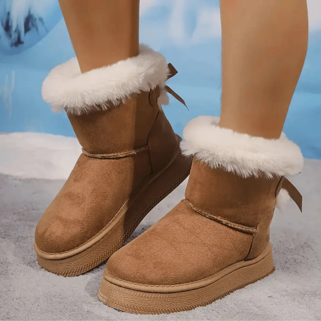 Women’s Fleece-Lined Winter Snow Boots
