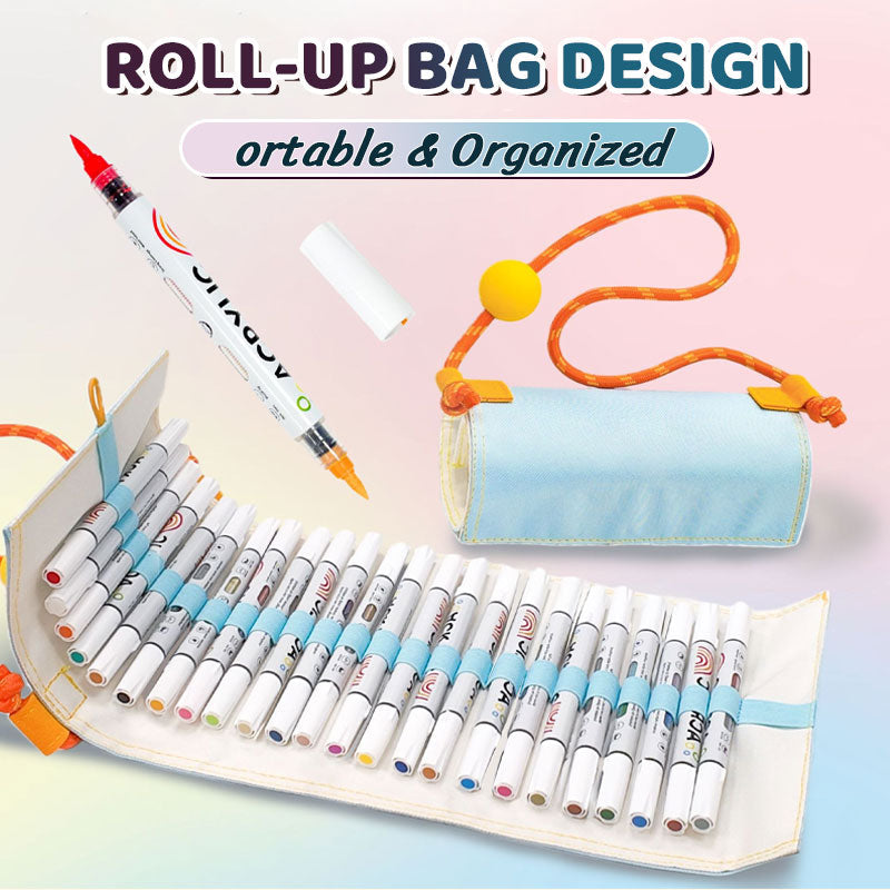 GlideMark™ Duo - Vibrant Dual-Tip Marker Set