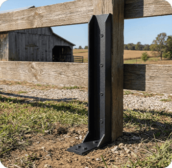 FenceFixer - Stop Fence Posts From Leaning in 5 Minutes