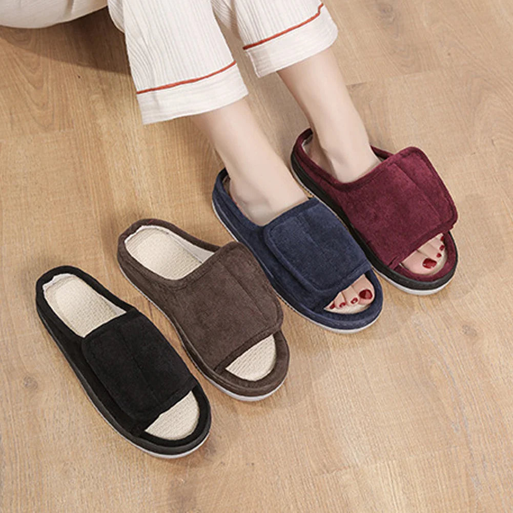 Cozy Memory Foam Slippers for Pain Relief and All-Day Comfort