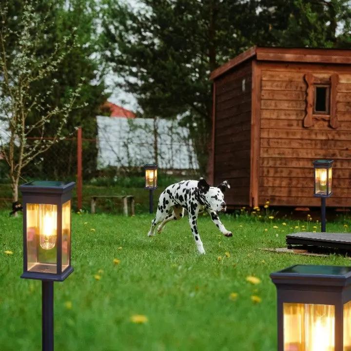SolarGarden™ - Warm White Solar Pathway & Garden Accent Lights