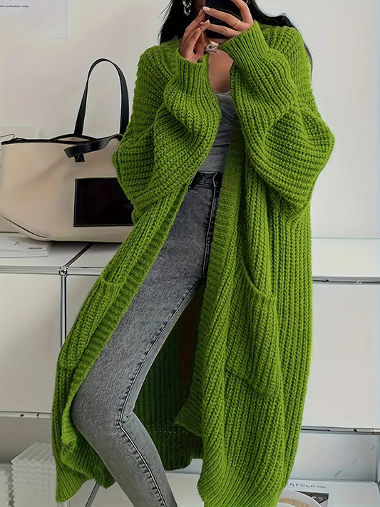 Cozy Belted Knit Cardigan for Women