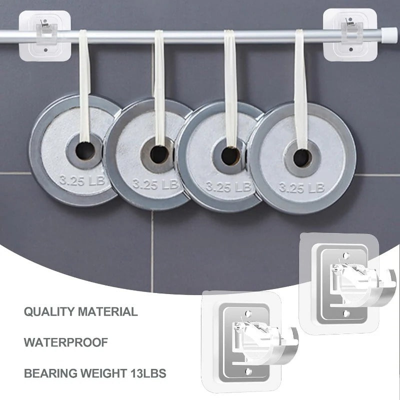 WallGuard - Hang Curtains Strongly Without Drills Or Wall Damage