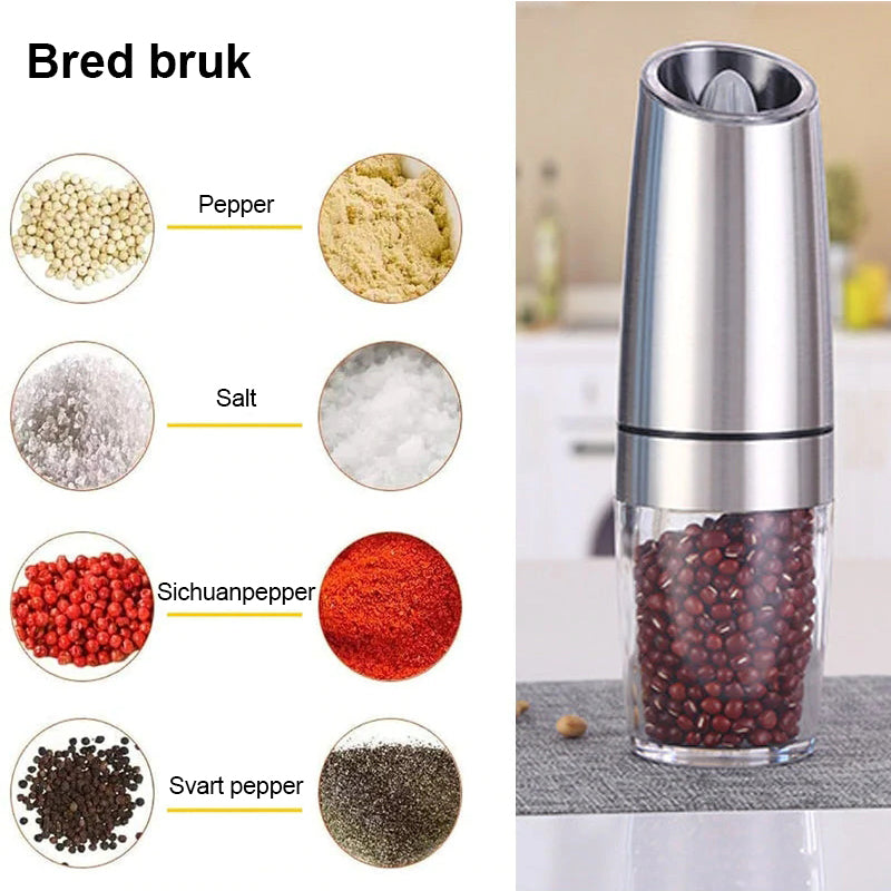 SpiceEase™ - Automatic Electric Salt & Pepper Grinder