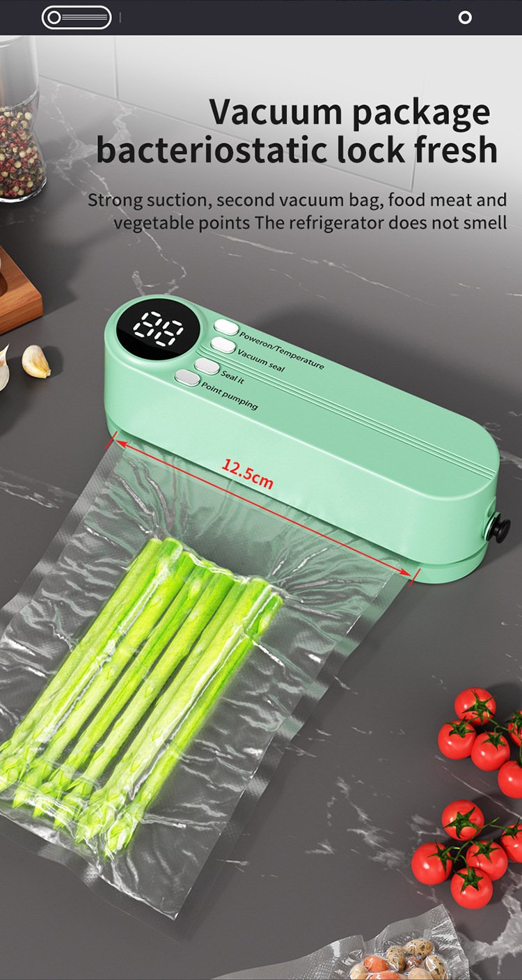 FreshSeal™ - Mini Wireless Food Vacuum Sealer for Freshness