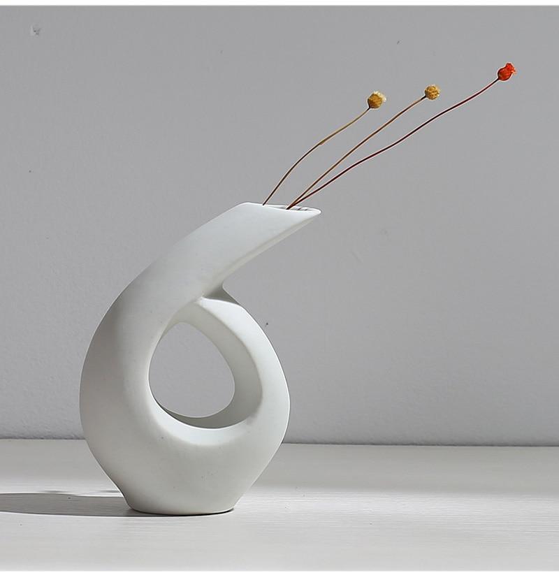 Modern Ceramic Decorative Vase Set