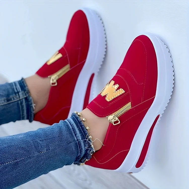 Comfortable Orthopedic Platform Slip-On Casual Shoes for Women