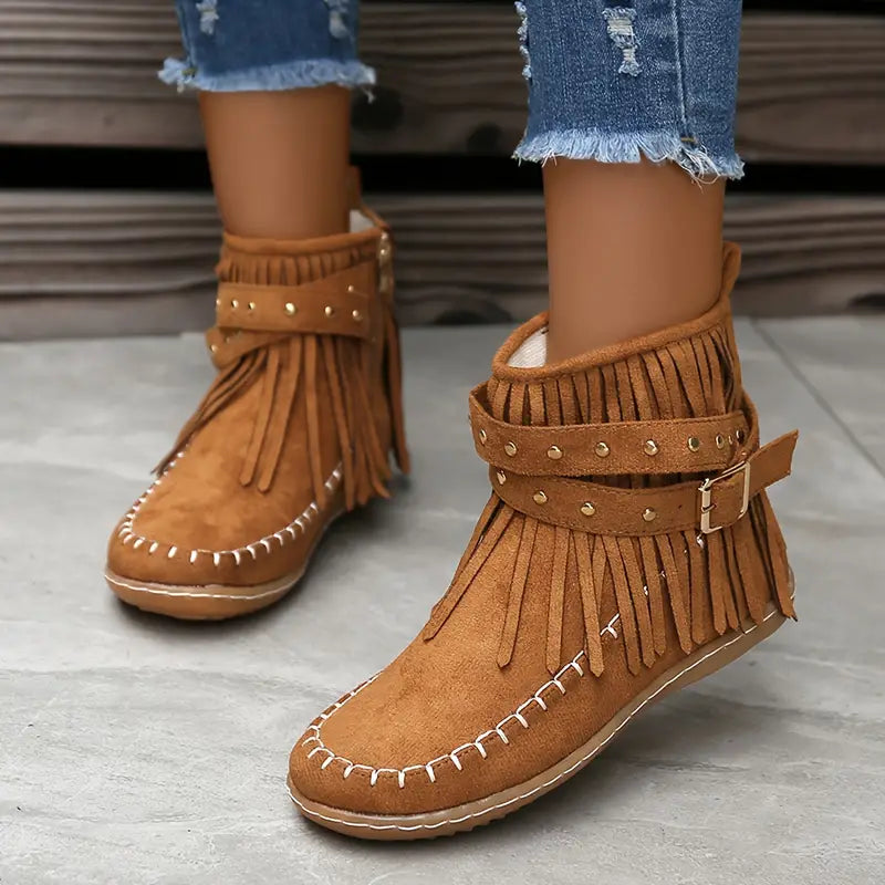 Plush-Lined Women's Ankle Boot