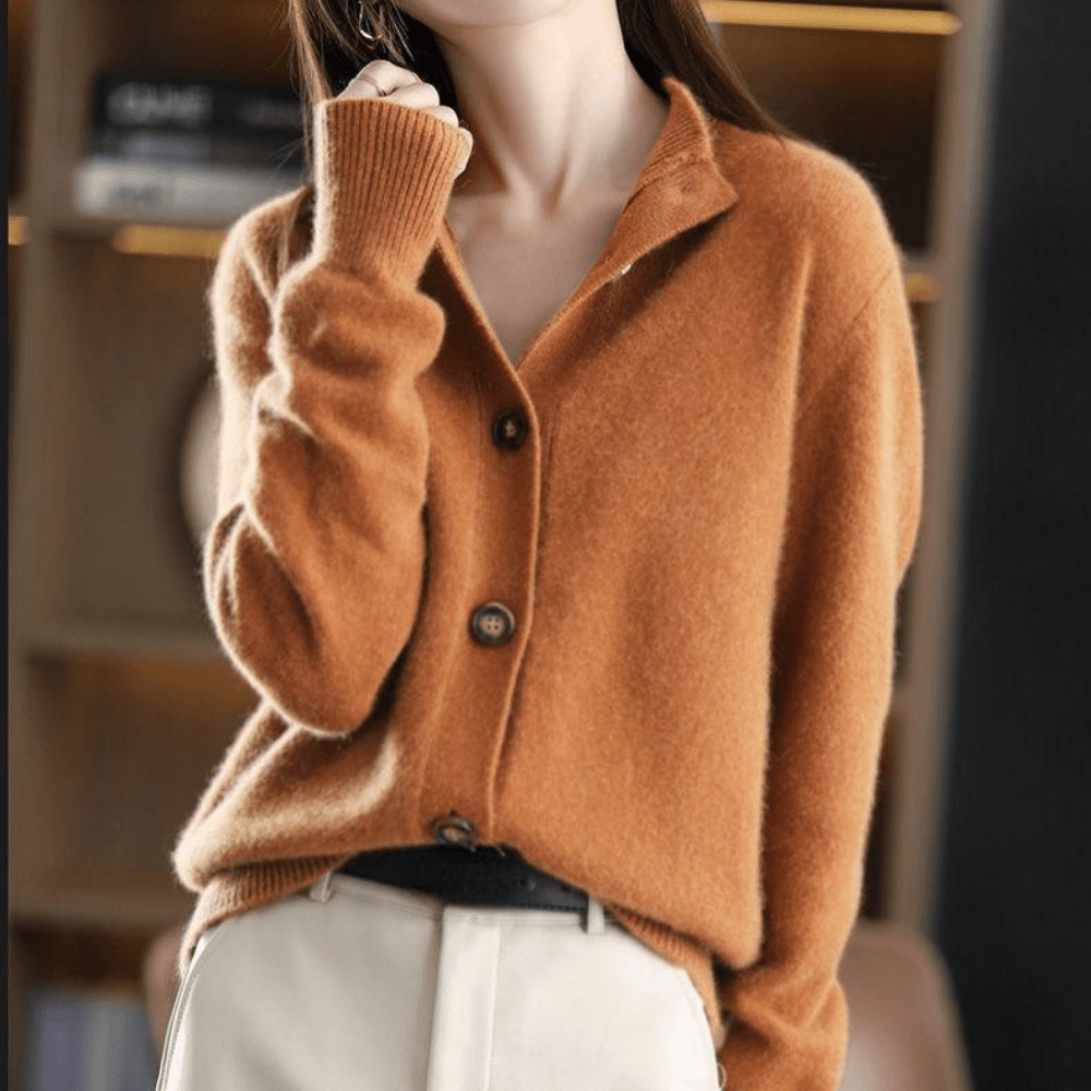 Cozy Cashmere Knit Cardigan
