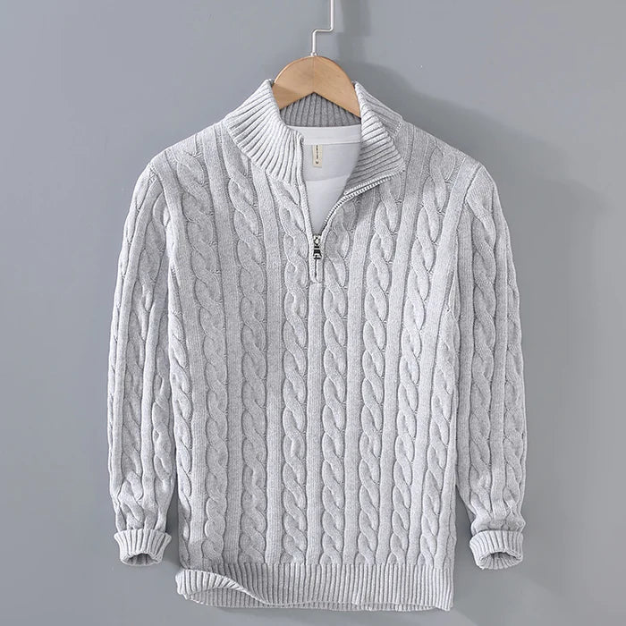Cozy Chunky Knit Wool Sweater