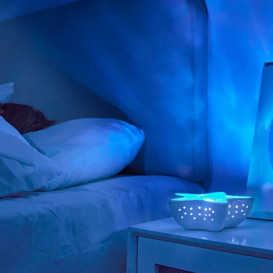 StellarGlow™ - Starfish LED Projector Lamp for Magical Ambiance