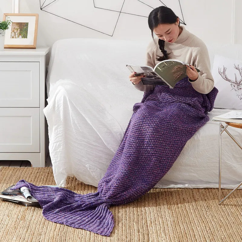 MermaidDream™ - Cozy Kids’ Mermaid Blanket