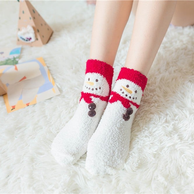 Cozy Festive Slip-On Sneakers
