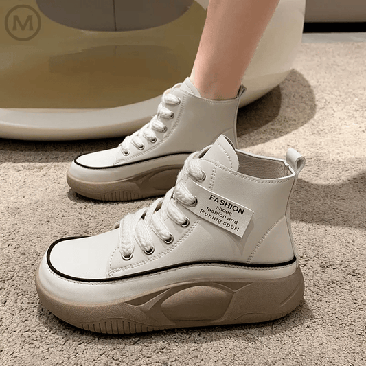 Women's High-Top Chunky Sole Martin Boots