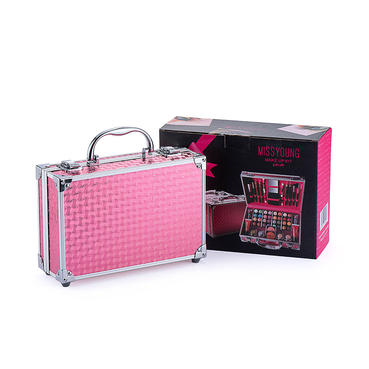 GlamAura™ - Vibrant Colorful Eyeshadow & Lipstick Set