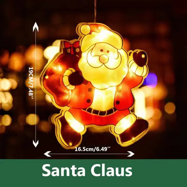 BrightGlow™ - LED Window Christmas Light Decor