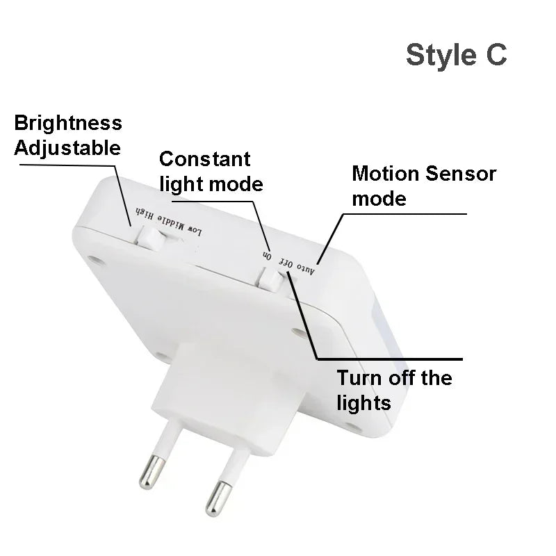 Lunarisense™ - Motion & Twilight Sensor LED Night Light