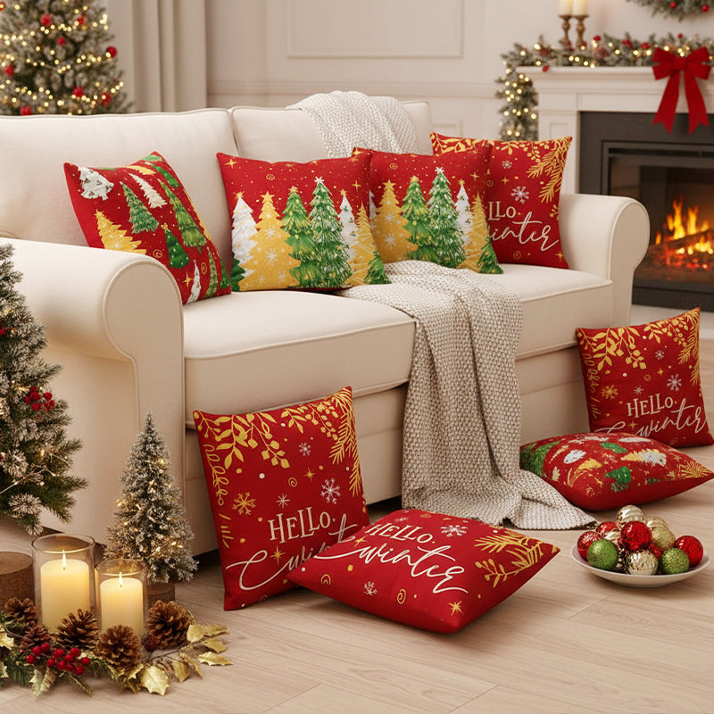 NordForm™ - Cozy Christmas Throw Pillow Cover
