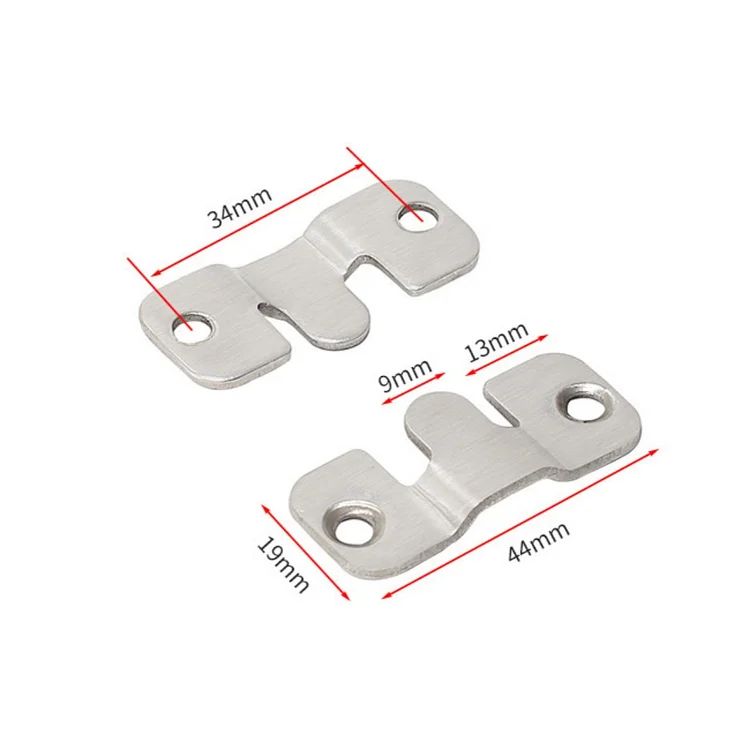 Stainless Steel Interlocking Hanging Buckle