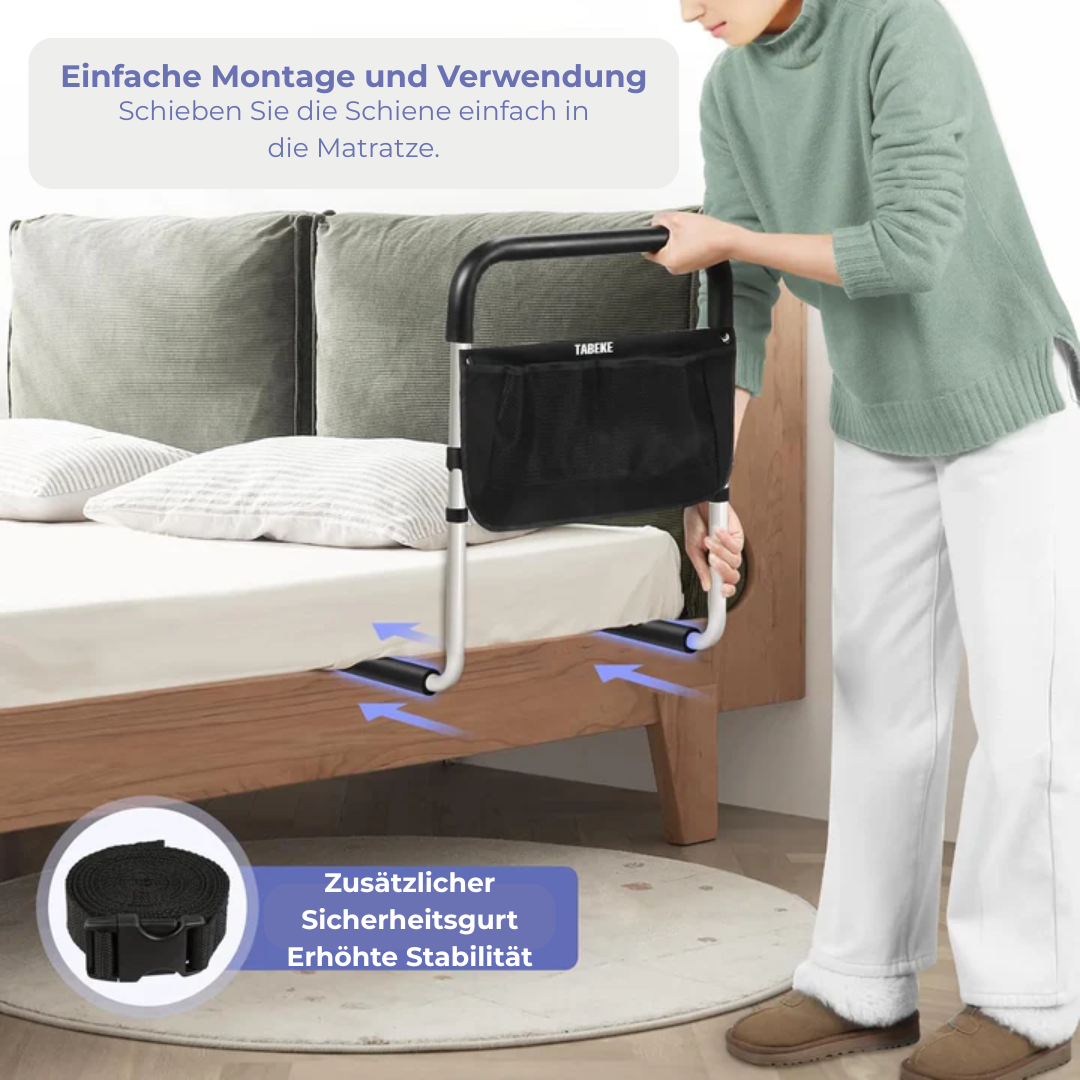 BedClip™ - Height Adjustable Bed Handle with Storage Bag