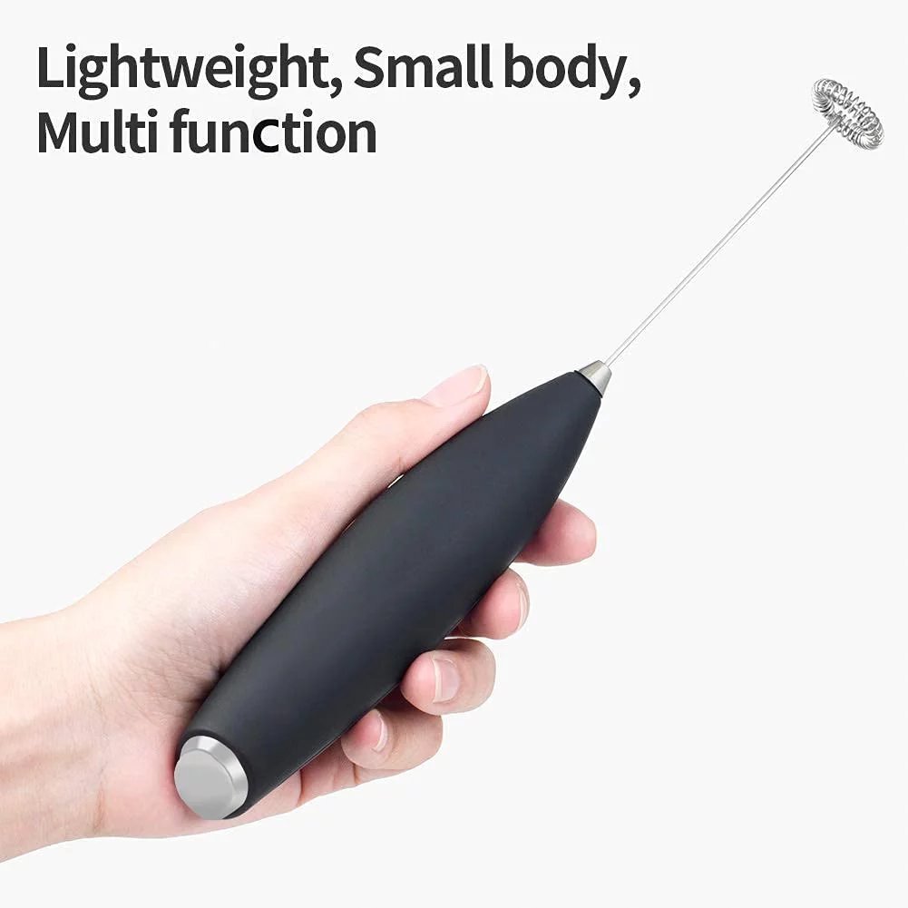 FrothEase™ - Handheld Milk Frother with Stand