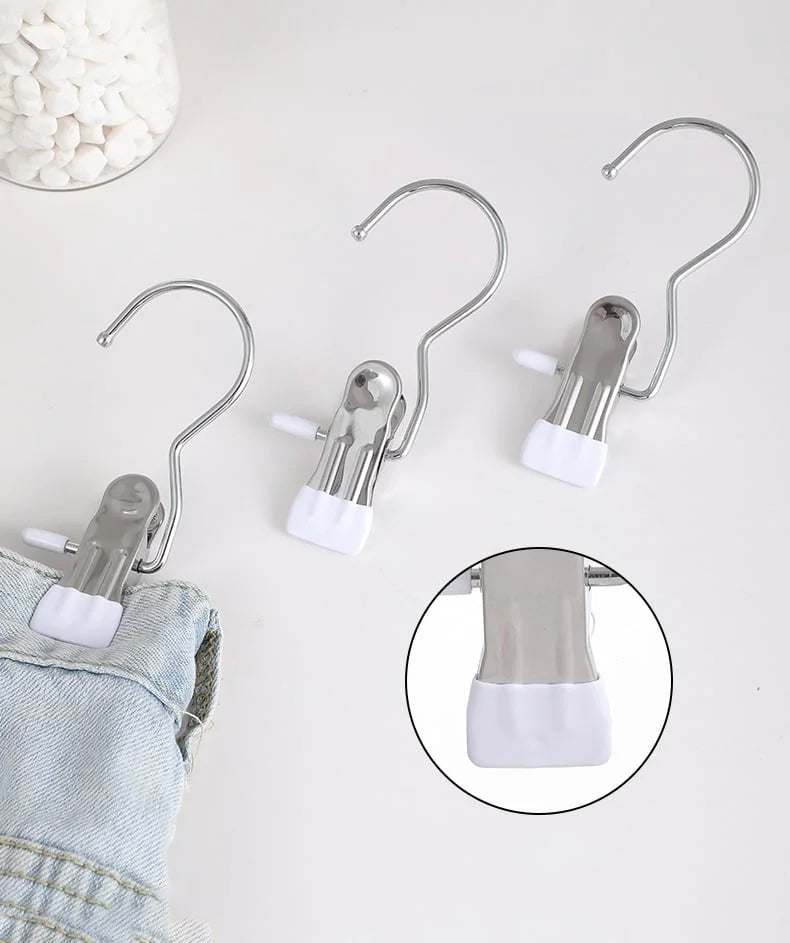 Clipzy™ - Compact Travel Clothes Hanger Clips