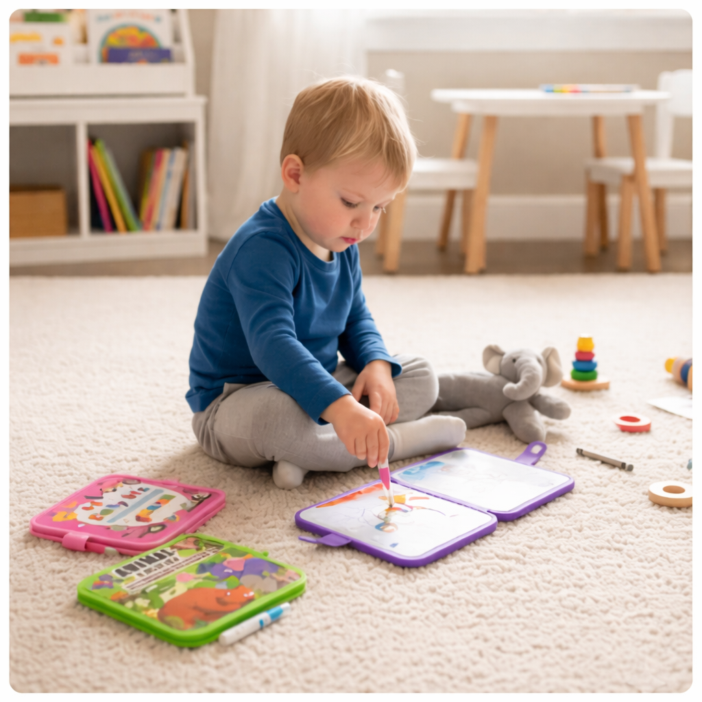 SplashJoy - Mess-Free Coloring Fun that Fades and Repeats