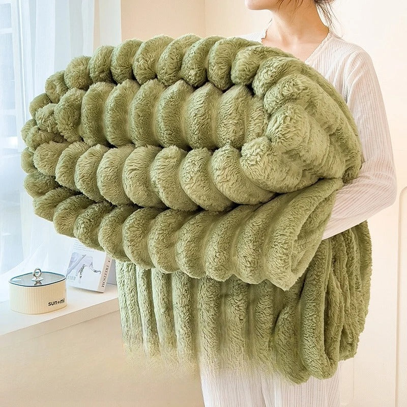 SnugDream™ - Cozy Fitted Sheet Plush Blanket for Ultimate Comfort