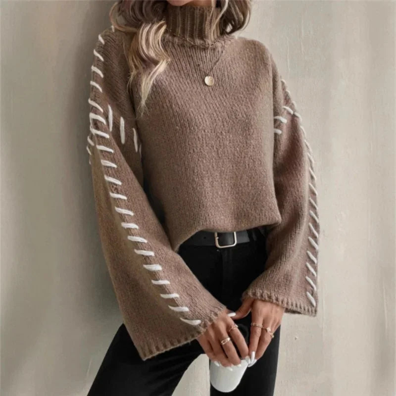 Cozy Knit Pullover Sweater for Stylish Comfort