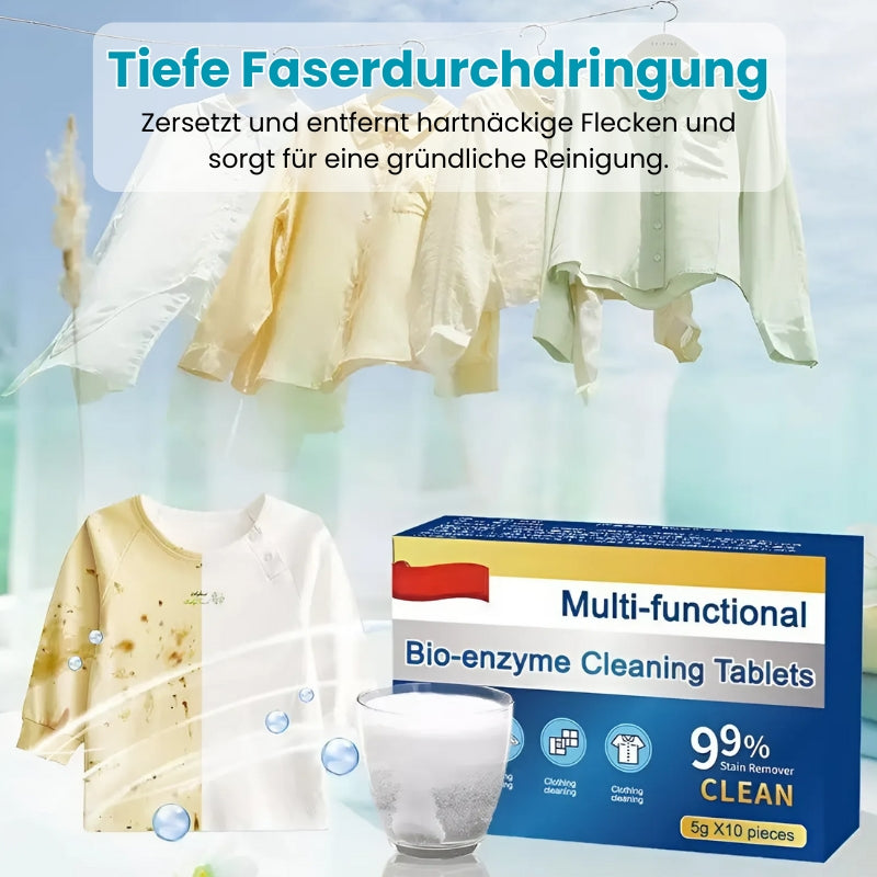 EcoCleanse™ - Organic Enzyme Laundry Detergent Tablets