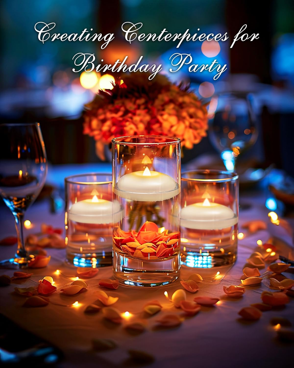 LumiGlow™ - Waterproof LED Floating Candles for Wedding Decor