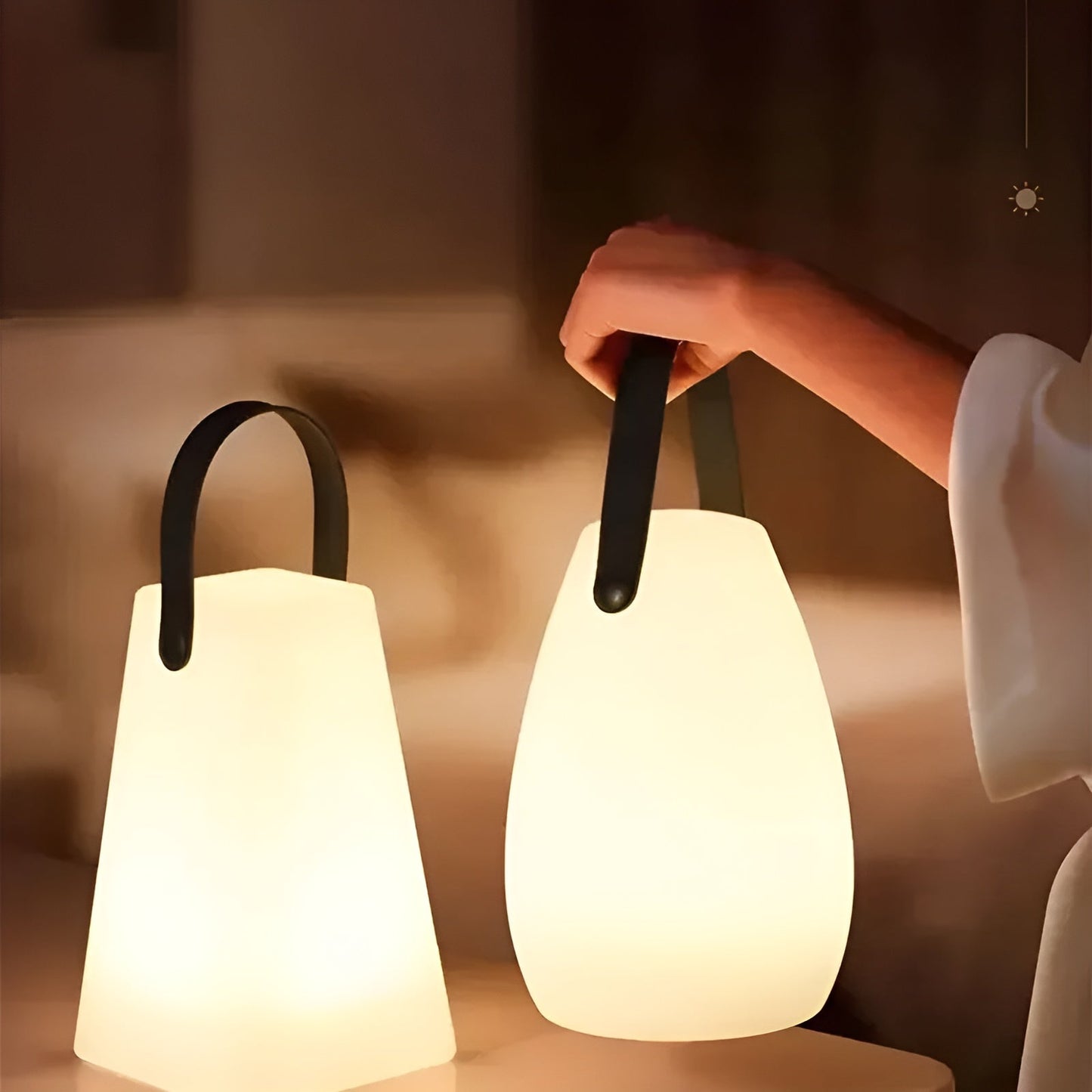 Waterproof Wireless LED Table Lamp for Indoor and Outdoor Use