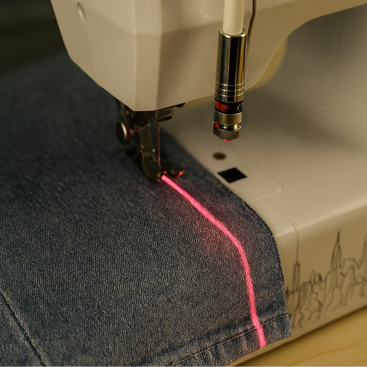 StitchLaser™ - Precision Sewing Tech for Flawless Creations