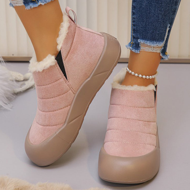 WinterWarm™ - Waterproof Plush Lined Boots for Cozy Comfort
