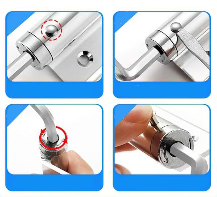 SecureEase™ - Adjustable Automatic Door Closer for Smooth Entry