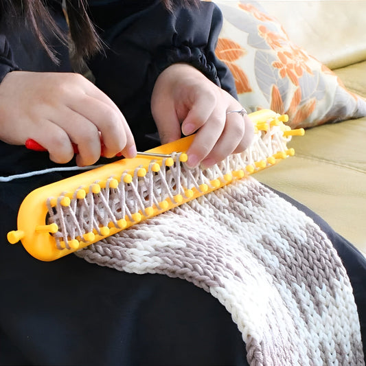 KnitEase™ - Needle-Free Knitting Tool for Easy Crafting