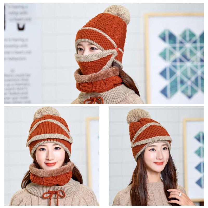 Cozy Knit Winter Hat and Scarf Set for Women