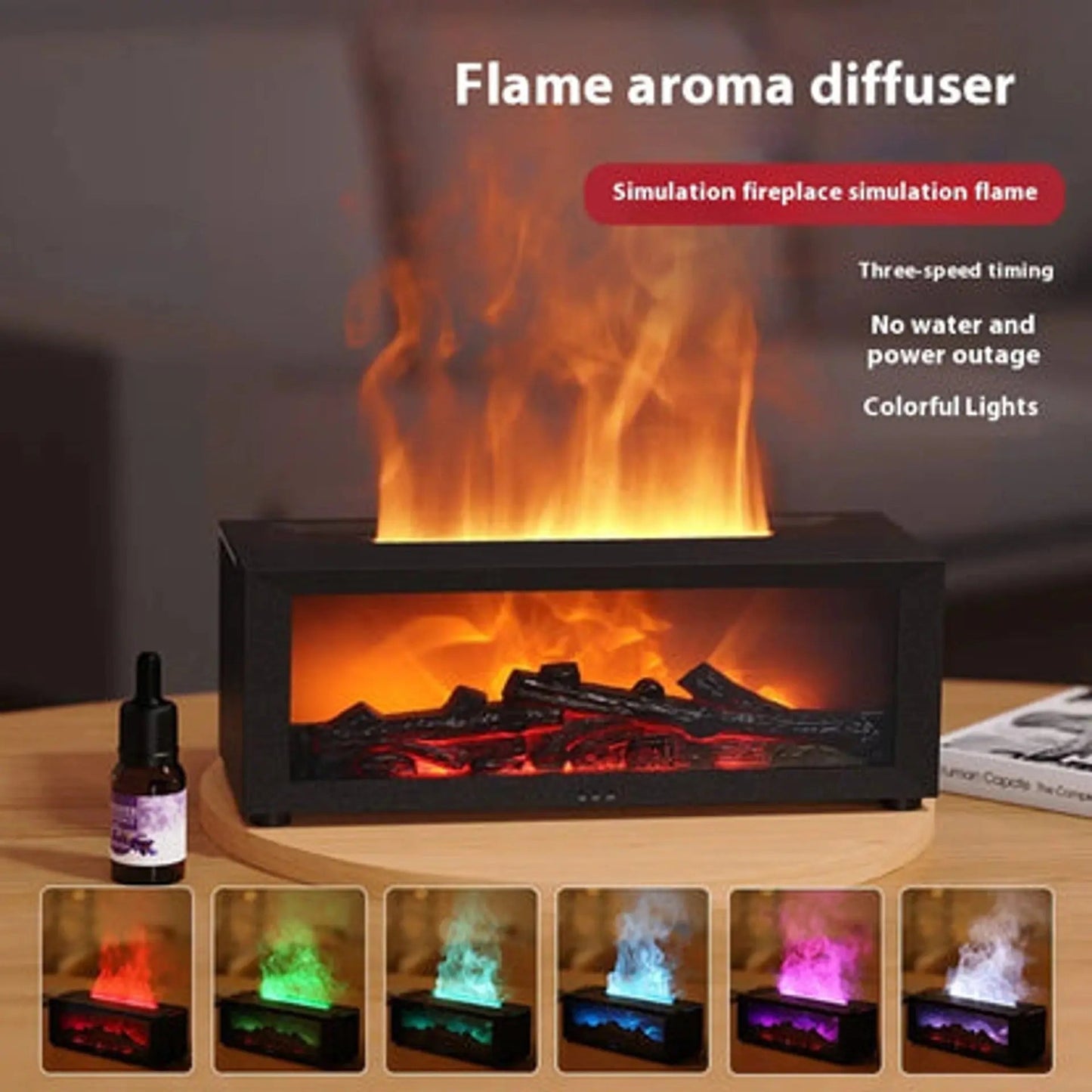 HavenGlow™ - Fireplace Aroma Diffuser for Cozy Ambiance