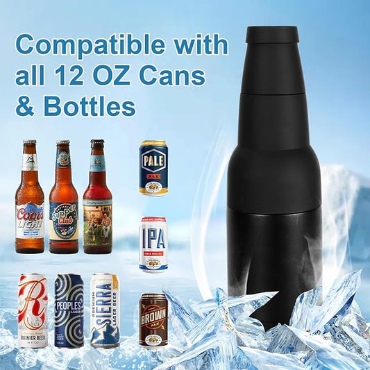 Frosted Glass Beer Mug for Icy Cold Drinks