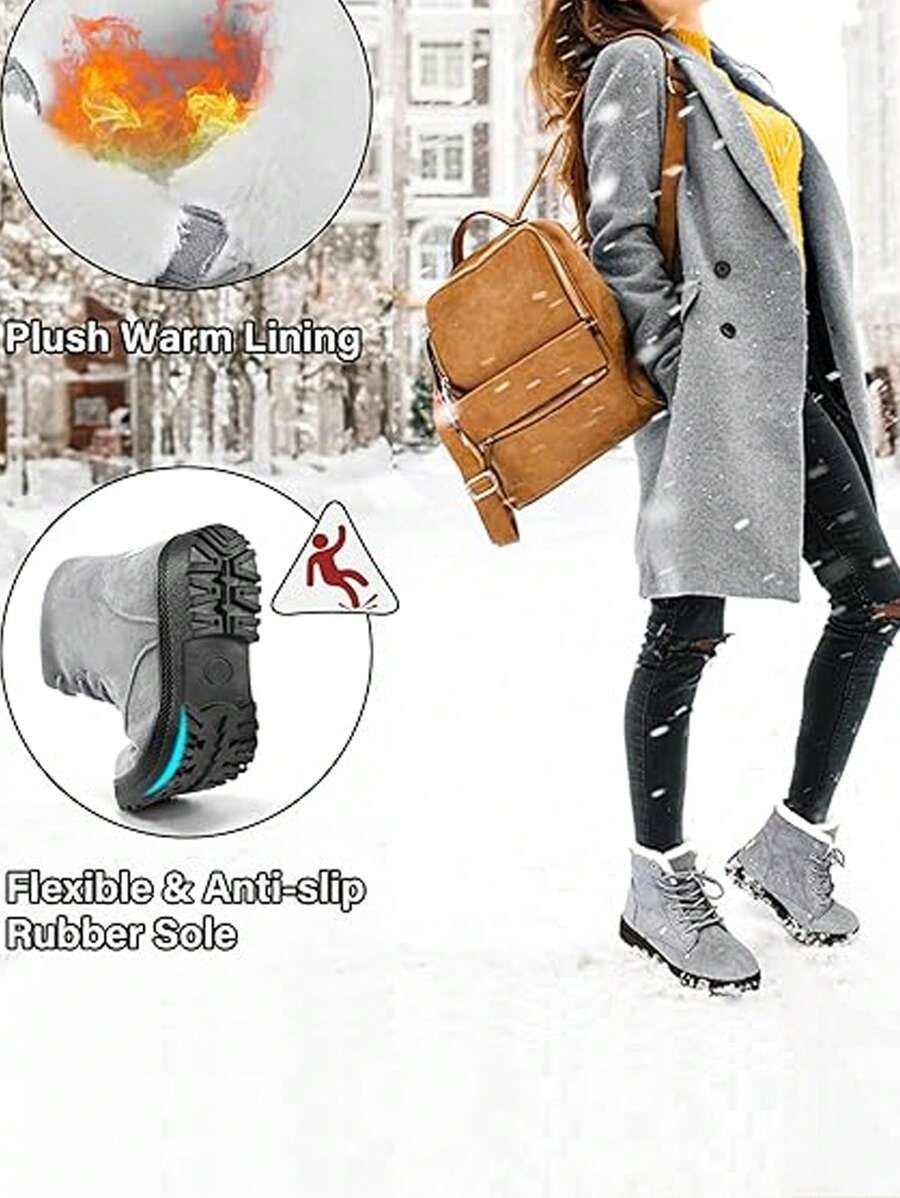 Lightweight Warm Women's Snow Boots