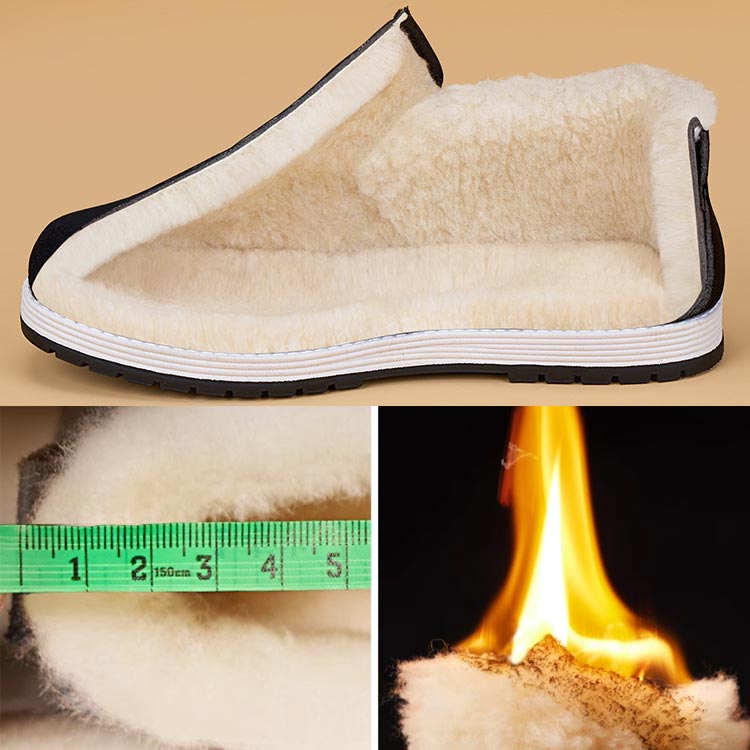 Henry - Cozy Cotton Slip-On Shoes for Men