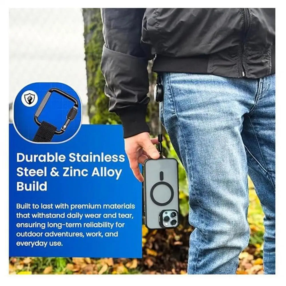 GlacierGrip™ - Extendable Anti-Theft Phone Holder