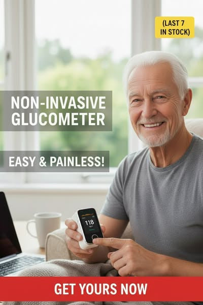 GlucoSnap™ - Painless Blood Sugar Monitor for Easy Testing